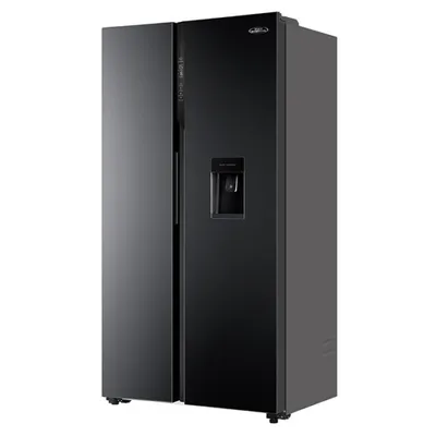 HRF 540 Black side by side Refrigerator